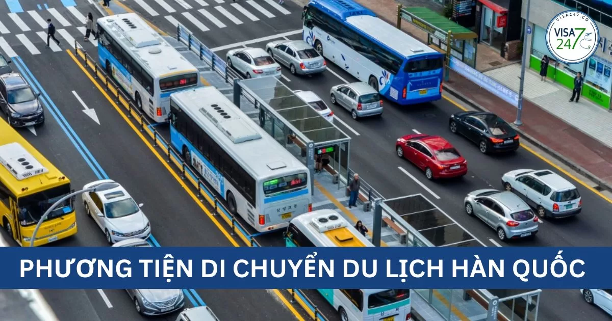 Phương tiện di chuyển khi đi du lịch Hàn Quốc