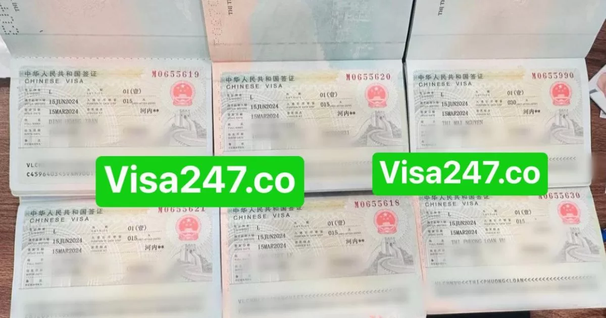 Visa L - Visa du lịch Trung Quốc là gì?