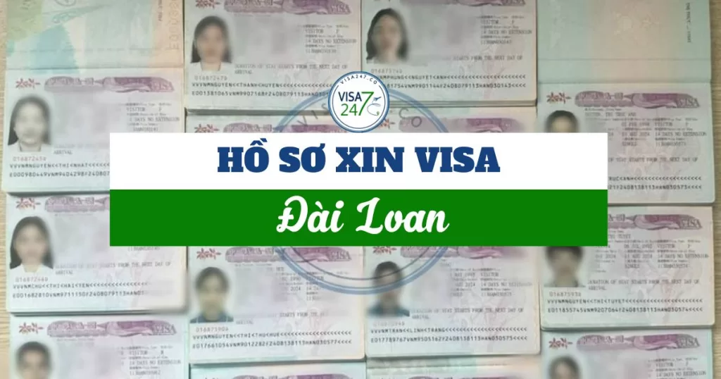 Hồ sơ xin visa Đài Loan