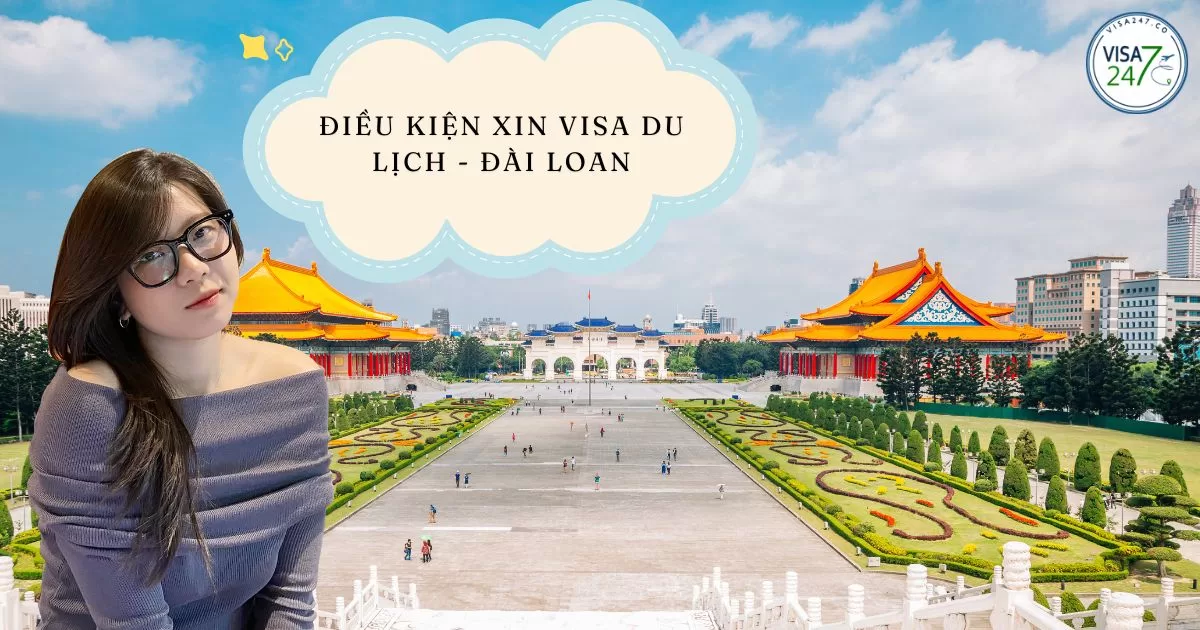 Điều kiện xin visa du lịch Đài Loan