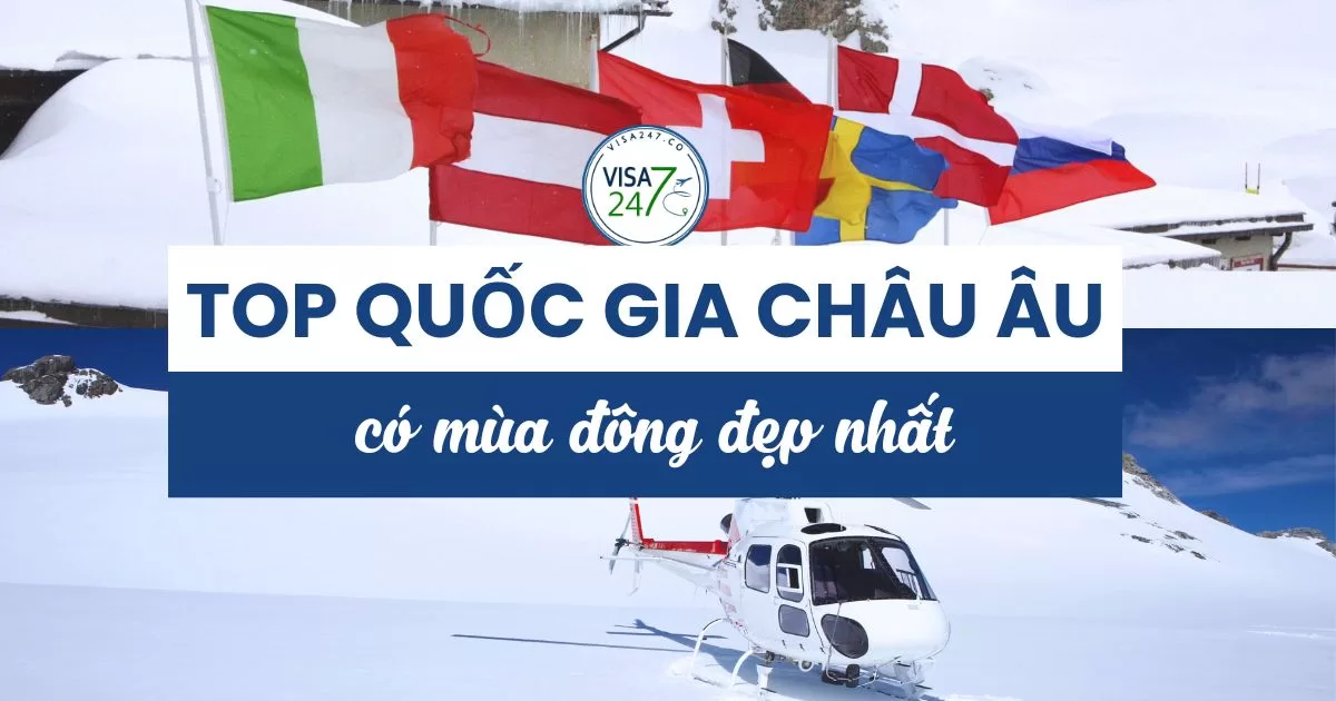 Quốc gia có mùa đông châu Âu đẹp nhất