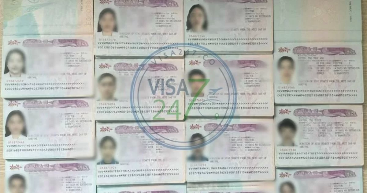 Kết quả visa Đài Loan tại Visa247.co